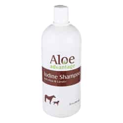 Aloe Advantage Liquid Iodine Shampoo For Horse 32 oz.