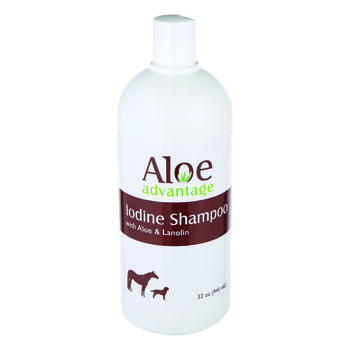 Aloe Advantage Liquid Iodine Shampoo For Horse 32 oz.