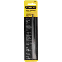 Stanley 6.5 in. Steel Coping Saw Blade 15 TPI 4