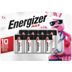 Energizer MAX C Alkaline Batteries 8 pk Carded 1.5 volts