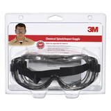 3M Clear Silver 1 pc. Safety Glasses Anti-Fog