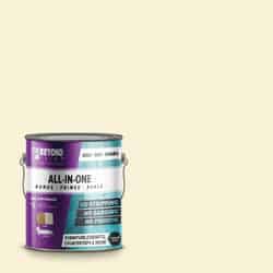 BEYOND PAINT All-In-One Matte Off White Water-Based Acrylic Paint 1 gal.