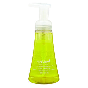 Method Lemon Mint Scent Foam Hand Soap 10 ounce