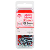 HILLMAN 1 in. L x 14 Slotted Hex Head Zinc-Plated 5 per box Sheet Metal Screws Steel