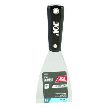 Ace 3 in. W Carbon Steel Flexible Wall Scraper