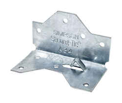 Simpson Strong-Tie 1.4375 in. H x 1.4 in. W x 2.5 in. L Galvanized Steel Angle