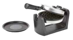 West Bend Rotary Waffle Maker 1,080 watts Small Brushed Stainless Steel