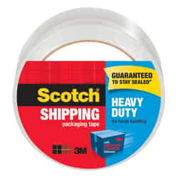 Scotch 1.88 in. W x 54.6 yd. L x 54.6 yd. L x 1.88 in. W Packaging Tape Clear
