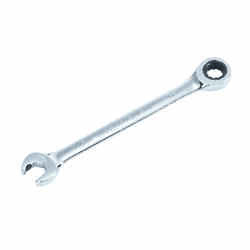 Craftsman 7/16 in. x 7/16 in. SAE Ratcheting Combination Wrench Alloy Steel 1 pc.