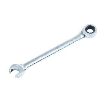 Craftsman 7/16 in. x 7/16 in. SAE Ratcheting Combination Wrench Alloy Steel 1 pc.