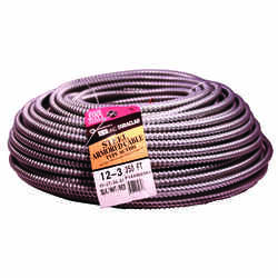 Southwire 250 ft. 12/3 Stranded Steel Armored AC Cable