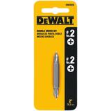 DeWalt Phillips #2 in. x 2 in. L Heat-Treated Steel 5 pc. Double-Ended Screwdriver Bit 1/4 in.