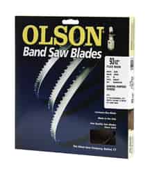 Olson 93.5 L x 0.4 in. W x 0.02 in. Carbon Steel Band Saw Blade 4 TPI 1 pk Skip