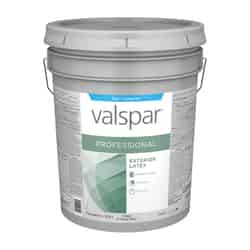 Valspar Professional Flat Basic White Paint Exterior 5 gal