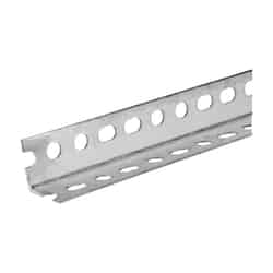Boltmaster 1.50 in. H x 1.50 in. H x 48 in. L Zinc Plated Steel Slotted Angle