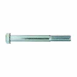 HILLMAN 7/16 in. Dia. x 4 in. L Zinc Plated Steel Hex Bolt 25 box