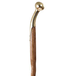 Brazos Walking Sticks Hame Top Walking Stick Cane Oak 1 pk