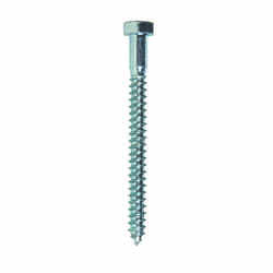 HILLMAN 5/16 in. x 3-1/2 in. L Hex Lag Screw 50 pk Steel