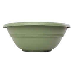 Bloem 20 in. Dia. Living Green Resin Milano Planter