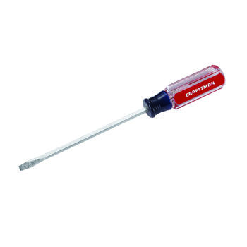 Craftsman 4 in. Slotted 1/8 Screwdriver Steel Red 1 EA