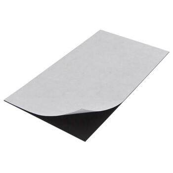 Master Magnetics 8 in. Ferrite Powder/Rubber Polymer Resin Sheet Magnetic Sheet 0.6 MGOe Black