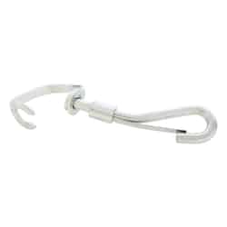 Campbell Chain 5/16 in. Dia. x 3-3/4 in. L Zinc-Plated Steel Open Eye Spring Snap 60 lb.