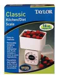 Taylor Analog Food Scale 1 Weight Capacity White