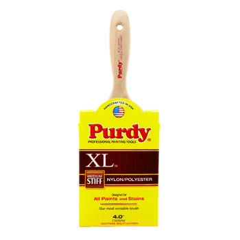 Purdy 4 in. W Nylon Polyester Paint Brush XL Swan Flat