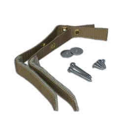 Quake Hold Nylon Furniture Strap Oak 1 in. W x 15 in. L Assorted Self Adhesive 1 each