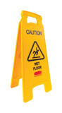 Rubbermaid English Yellow Caution Easel Floor Sign 26 in. H X 11 in. W