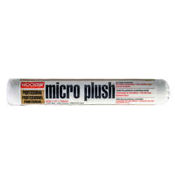 Wooster Micro Plush Microfiber 14 in. W X 5/16 in. S Regular Paint Roller Cover 1 pk