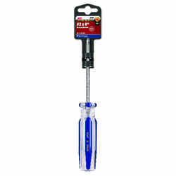 Ace 4 in. Screwdriver No. 2 Black 1 Steel Phillips