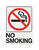 Hy-Ko English 7 in. H x 5 in. W Sign Plastic No Smoking