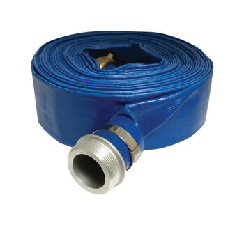 Apache 2 in. Dia. x 50 ft. L 70 psi Liquid Transfer Hose PVC