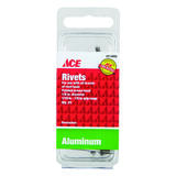 Ace 1/8 Aluminum 1/8 L Brown 25 pk Rivets