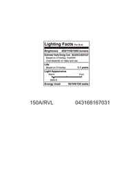 GE Lighting Reveal 150 watts A21 Incandescent Bulb 1670 lumens Soft White A-Line 1 pk