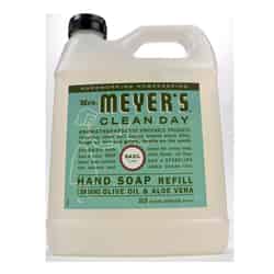 Mrs. Meyer's Clean Day Organic Basil Scent Hand Soap Refill 33 ounce