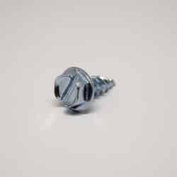 Ace 1/2 in. L x 8 Sizes Hex/Slotted Hex Washer Head Zinc Self-Piercing Screws 1 lb. Zinc-Plated