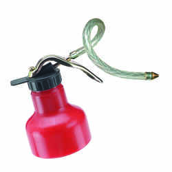 Plews Flex Spout Oiler 6 oz. 7.5 in. Red Plastic