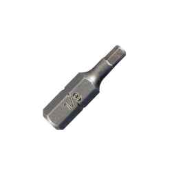 Best Way Tools Security Hex Bit 1/8 in. x 1 in. L Screwdriver Bit 1/4 in. Hex 1 pc.