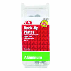 Ace Backup Plates 30 Clam Shell
