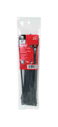 Gardner Bender 8 in. L Black 25 pk Cable Tie