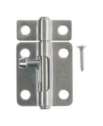 Ace Barrel Bolt 2-1/2 in. Zinc For Lightweight Doors, Chests and Cabinets