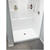 Delta 3-1/2 in. H x 34 in. W x 48 in. L White Shower Base Acrylic Center Rectangle