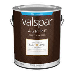 Valspar Aspire Flat Tintable Light Base Paint and Primer Exterior 1 gal
