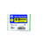 HILLMAN 7/16 in. Dia. x 2-1/2 in. L Heat Treated Yellow Dichromate Hex Head Cap Screw 50 box