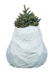 Dyno 1 ft. White Plastic Artificial Tree