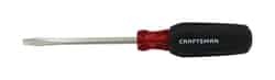 Craftsman 4 in. Slotted 3/16 Red 1 Steel Screwdriver