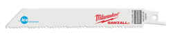 Milwaukee Ice Hardened 6 in. L x 0.75 in. W Bi-Metal Reciprocating Saw Blade Thin Kerf 5 pk 8/1