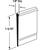 Prime-Line 5.43 in. H X 1.31 in. W Gray Frameless Shower Door Sweep